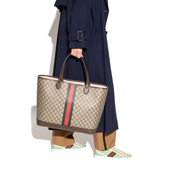 Gucci 726755 Ophidia Large Tote with Pouch - Picture 9 of 10